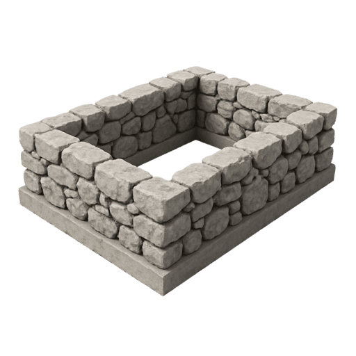 Бутовый фундамент в Москве